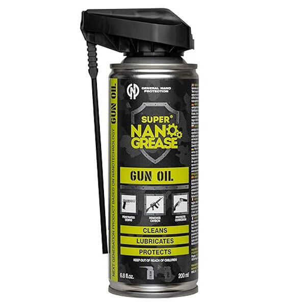 Super-Nano-Grease-Premium-Gun-Oil-Advanced-Protection-Smooth-Operation (6.8 Oz), Blue