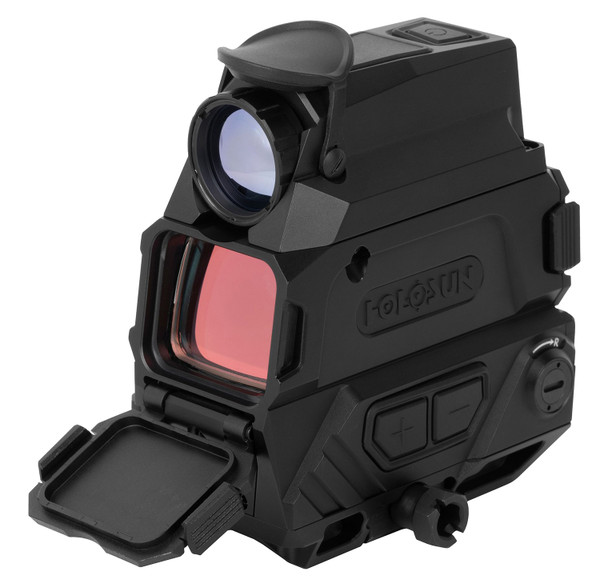 Holosun DRSTH DRS Thermal Reflex Sight Black Anodized 1x/3x/5x 1.20" x 0.98" 2 MOA Red Dot/65 MOA Circle Multi Reticle Thermal Overlay DS