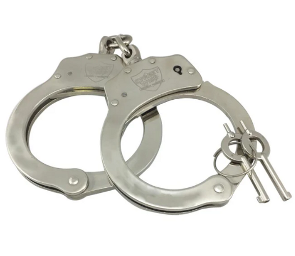 Nickel-plated Steel Handcuffs