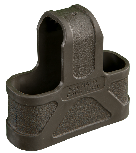 Magpul MAG001ODG Original Magpul Made of Rubber w/ OD Green Finish for 5.56x45mm NATO Mags/ 3 Per Pack [DS]