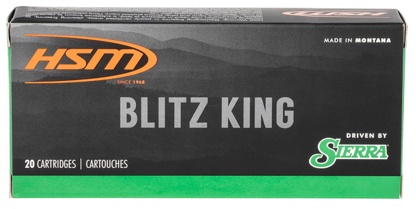 HSM 2225020N Varmint 22-250 Rem 55 gr Sierra BlitzKing 20 Per Box [DS]