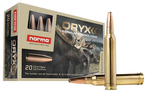 Norma Ammunition 20157342 Oryx 22-250Rem 55gr 20 Per Box [DS]