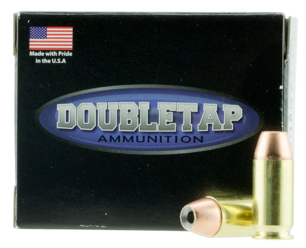 DoubleTap Ammunition 45A185CE Home Defense 45ACP 185gr Jacketed Hollow Point 20 Per Box [DS]
