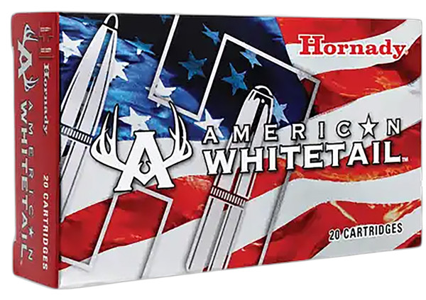 Hornady 80904 American Whitetail 308Win 165gr InterLock Spire Point 20 Per Box [DS]