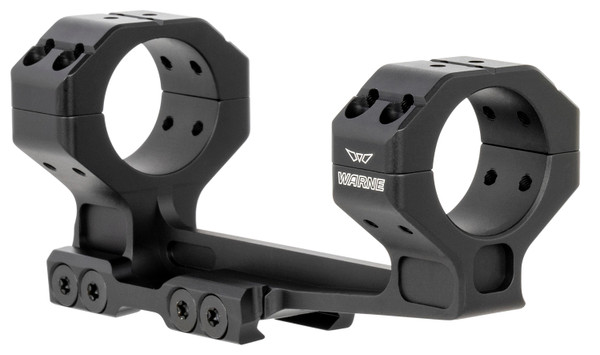 Warne 781820MOA Precision Cantilever Mount Scope Mount/Ring Combo Black Anodized 30mm 20 MOA DS