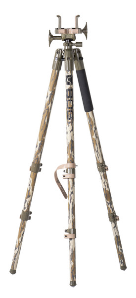 Bog-Pod 1164398 DeathGrip Tripod Mossy Oak Bottomland Aluminum 7"-59" DS