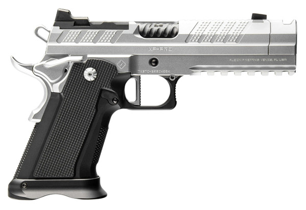 Fusion Firearms XPCOMP9C10 XP Pro Comp 9mm Luger 10+1 4.60" Black Tennifer Bull Barrel, Chrome Steel Optic Cut/Serrated Slide, Chrome Steel Frame w/Beavertail & Picatinny Rail, Black Aluminum Grip, RMR/RMRSc Footprint