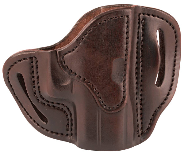 1791 Gunleather BHCSBRR BHC OWB Size C Signature Brown Leather Belt Slide Compatible w/Glock 43/Sig P365/Walther PPK Right Hand [DS-SS]