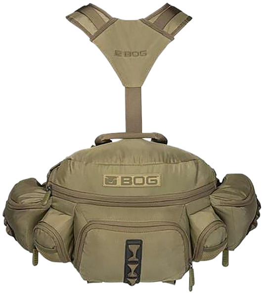 Bog-Pod 1159190 Ultimatum Hunting Fanny Pack OD Green Nylon 1000 cu.in Volume [DS-SS]