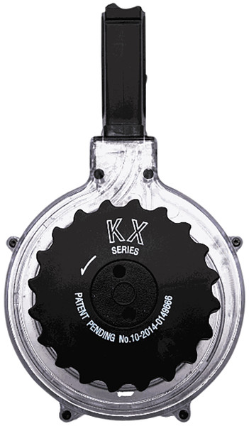 Kci Usa Inc KCIMZ036 AR-15 50rd Drum 5.56x45mm NATO Clear Polymer [DS]