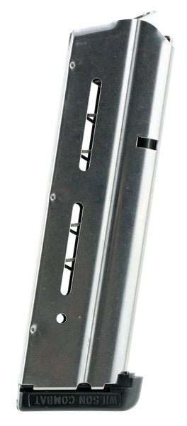Wilson Combat 47FX 1911 9rd Detachable w/ Standard Floor Plate 40 S&W Stainless Steel [DS]