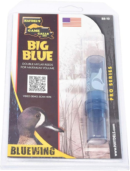 Haydel's Game Calls Big Blue Teal Duck Call (BB10) DS