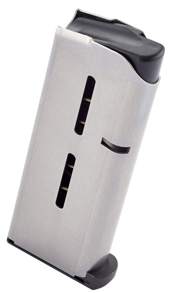 Wilson Combat 47OXC 1911 7rd Detachable w/ Standard Floor Plate 45 ACP Fits 1911 Officer Stainless Steel [DS]