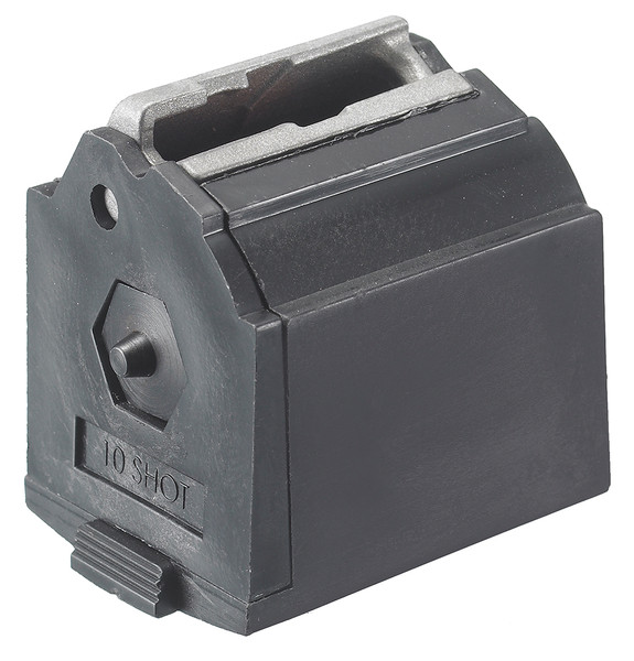 Ruger 90005 BX-1 10rd Magazine Fits Ruger 10/22/SR/American Rimfire/Charger 22 LR Black Rotary [SP]