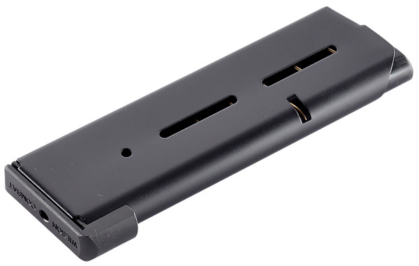 Wilson Combat 47DOXB 1911 8rd Detachable w/ Steel Floor Plate 45 ACP Black Steel [DS]