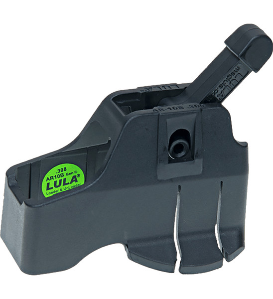 Maglula LU23B LULA Loader & Unloader Made of Polymer with Black Finish for 308 Win, 7.62x51mm NATO Armalite AR-10B GenII [DS]