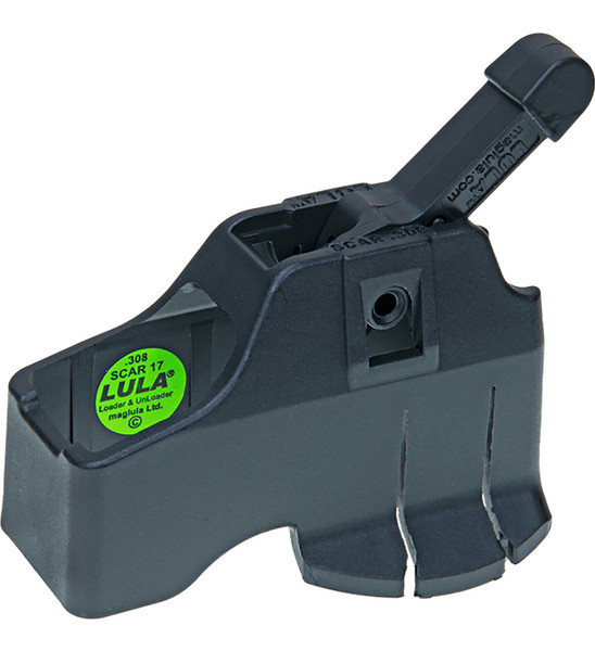 Maglula LU24B LULA Loader & Unloader Made of Polymer with Black Finish for 308 Win, 7.62x51mm NATO FN SCAR17, SCAR H [DS]