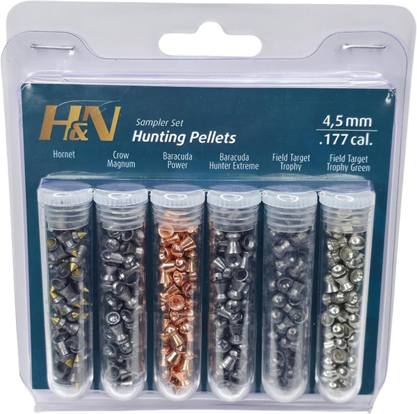 H&N Hunting-Sampler Type II .177 cal. (6 types)