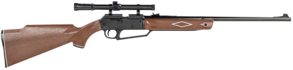 Daisy 880 Air Rifle with Scope, Brown, 177 Caliber DS