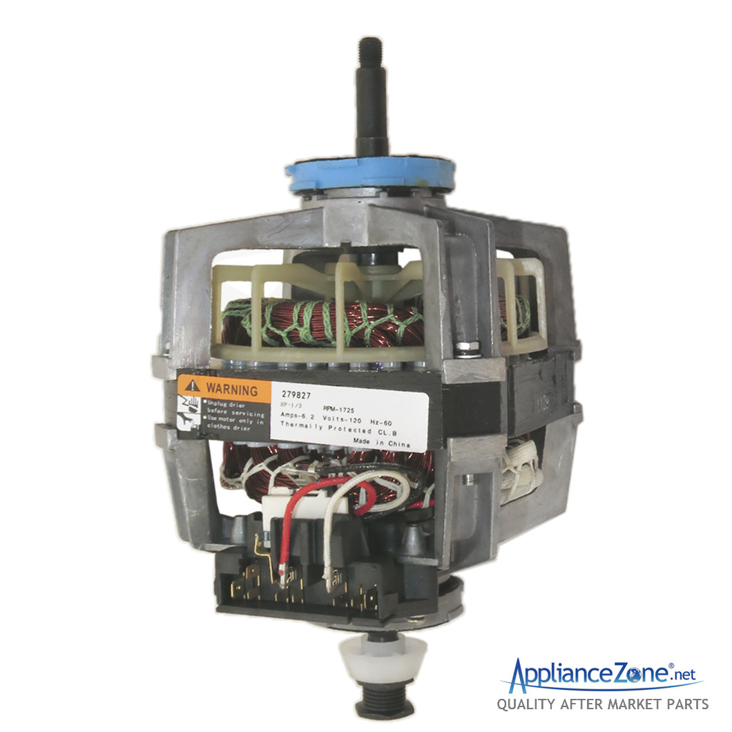 Dryer Drive Motor Replacement - Fits Whirlpool, Kenmore, Maytag, Amana (Part # W10396029, 279827)