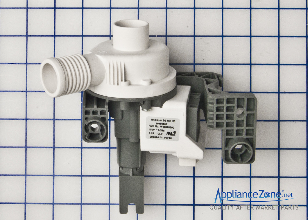 Replacement W10876600 Washer Drain Pump for Whirlpool / Maytag