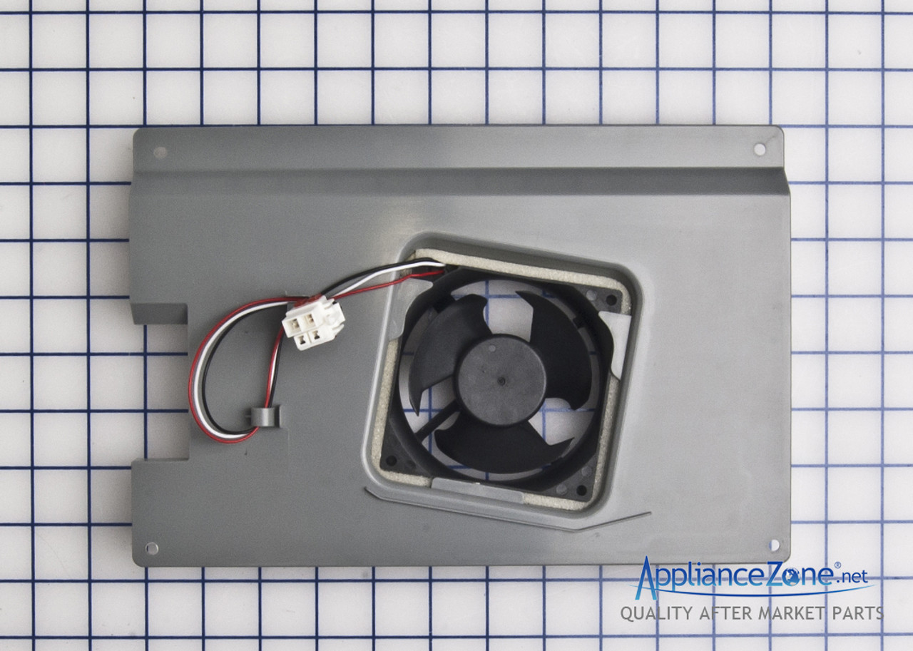 Replacement DA9712815B Refrigerator Evap Fan Motor & Housing for Samsung Appliance Zone