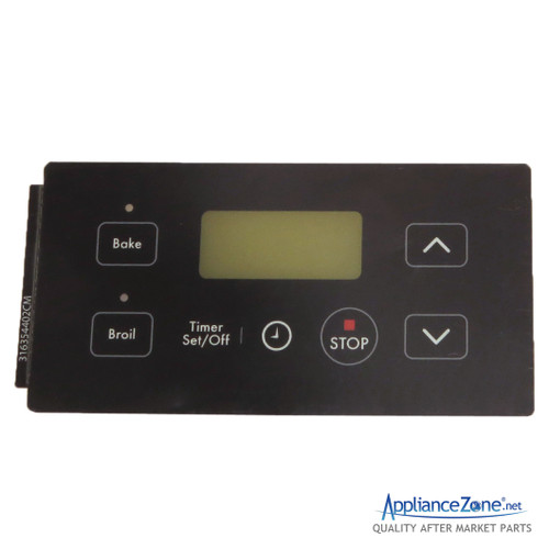 Replacement 316354402 Frigidaire Range Control Overlay 