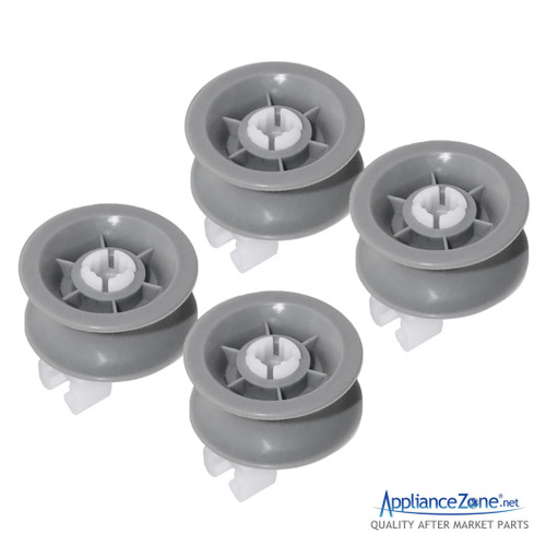 Replacement 00611666 (4 Pack) Dishwasher Upper Dishrack Wheel for Bosch Replacement 00611666 (4 Pack) Dishwasher Upper Dishrack Wheel for Bosch
