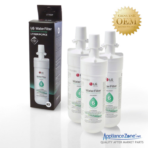 LT700P AGF80300702 LG Refrigerator Water Filter