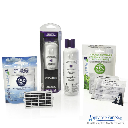 EDR1RXD1 #1 EveryDrop Whirlpool / Maytag Refrigerator Freshness Filter Bundle