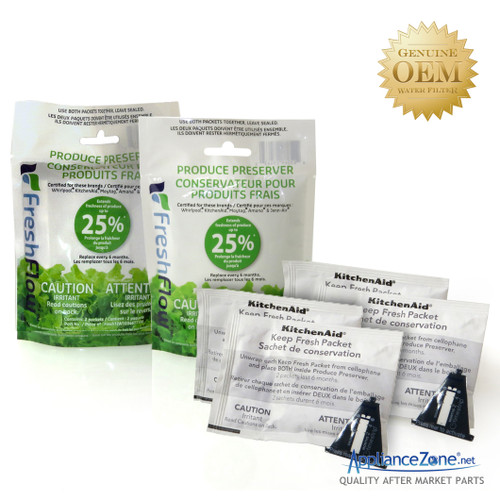 W10346771A (2 Pack) Whirlpool / Maytag Refrigerator FreshFlow Produce Preserver W10346771A (2 Pack) Whirlpool / Maytag Refrigerator FreshFlow Produce Preserver