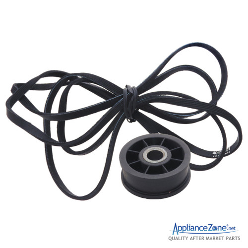 Replacement Y54414 40111201 Dryer Idler Pulley & Belt for Amana / Maytag Replacement Y54414 40111201 Dryer Idler Pulley & Belt for Amana / Maytag