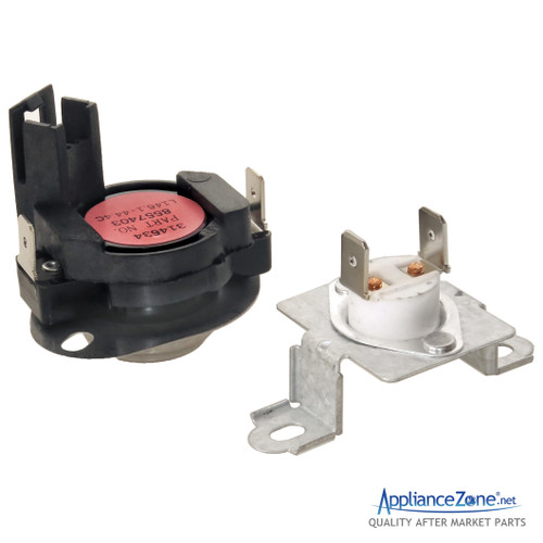 Replacement 280148 Dryer High Limit Fuse & Thermostat Kit for Whirlpool / Maytag