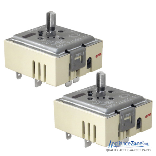 Replacement 9758060 (2 Pack) Range Burner Infinite Switch for Whirlpool 
