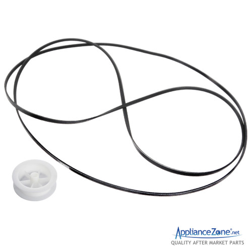 Replacement WE12X20395 WE03X29897 Dryer Pulley & Belt Kit for GE / Hotpoint Replacement WE12X20395 WE03X29897 Dryer Pulley & Belt Kit for GE / Hotpoint