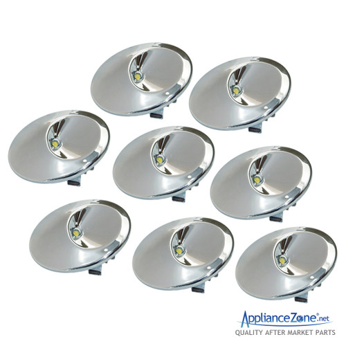 Replacement WR55X11132 (8 Pack) Refrigerator LED Light & Trim for GE Replacement WR55X11132 (8 Pack) Refrigerator LED Light & Trim for GE