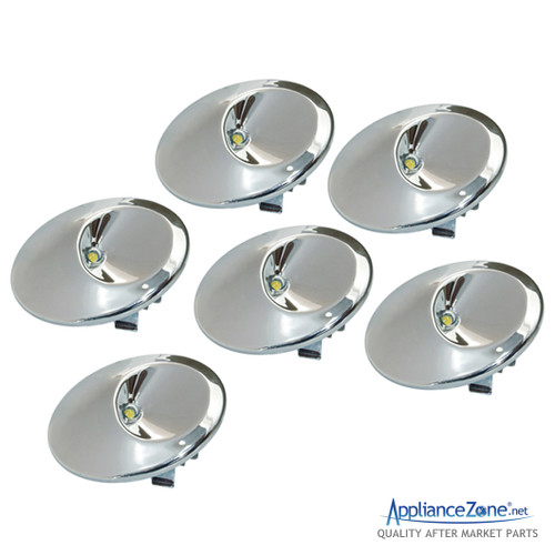 Replacement WR55X11132 (8 Pack) Refrigerator LED Light & Trim for