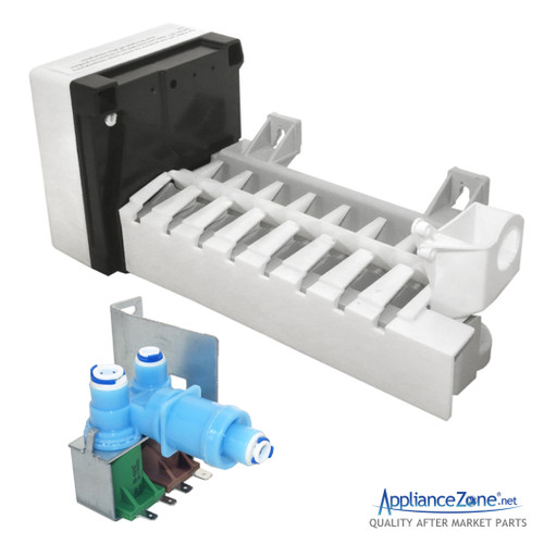 Replacement W10300022 W10179146 Refrigerator Ice Maker & Water Valve for Whirlpool / Kenmore Replacement W10300022 W10179146 Refrigerator Ice Maker & Water Valve for Whirlpool / Kenmore