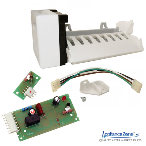 Replacement 2198597 4389102 Refrigerator Ice Maker & Control Board Set for Whirlpool / KitchenAid