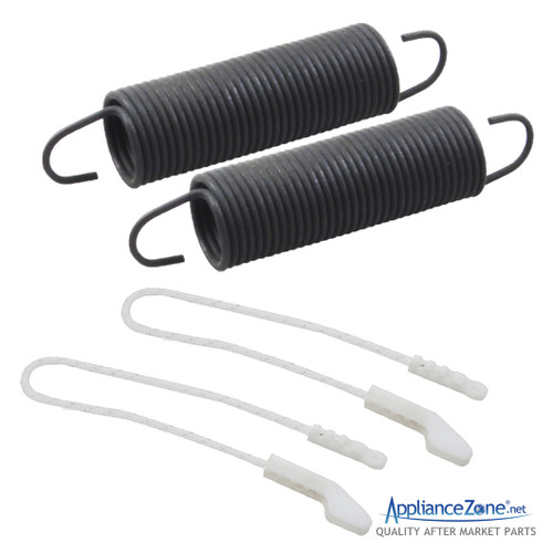 Replacement 154579101 154578801 Dishwasher Door Hinge Spring & Cable Kit for Frigidaire / Crosley