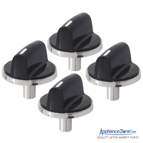 Replacement 00650847 (4 Pack) Range / Cooktop Burner Knob For Bosch