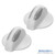 Replacement 134844410 2PK Washer / Dryer Knob for Frigidaire / Westinghouse