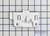 DA82-01396A Ice Maker Latch Front DA82-01396A Ice Maker Latch Front