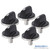 Replacement 00650847 (5 Pack) Range / Cooktop Burner Knob For Bosch