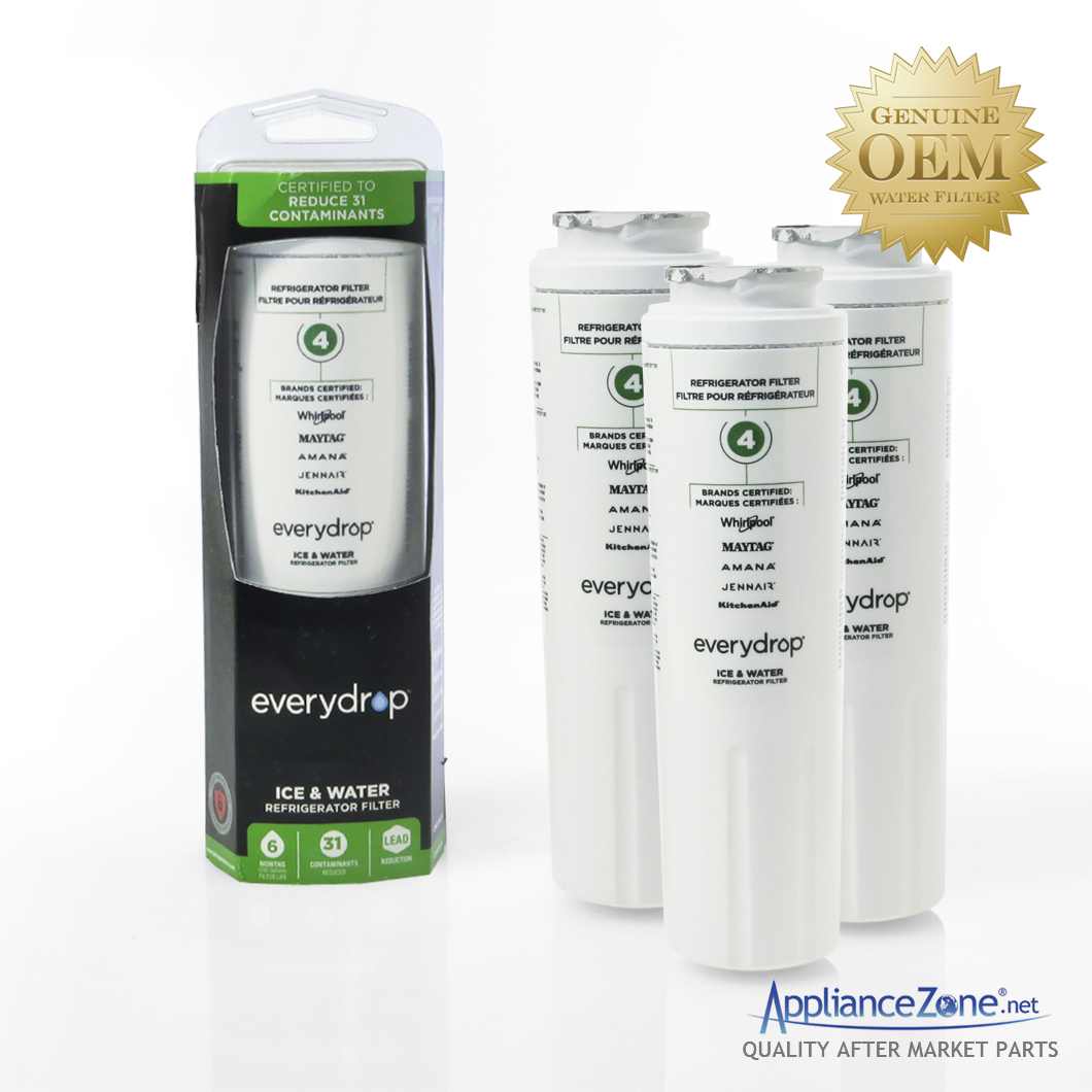 everydrop Push-In Refrigerator Water Filter 3 in the Refrigerator