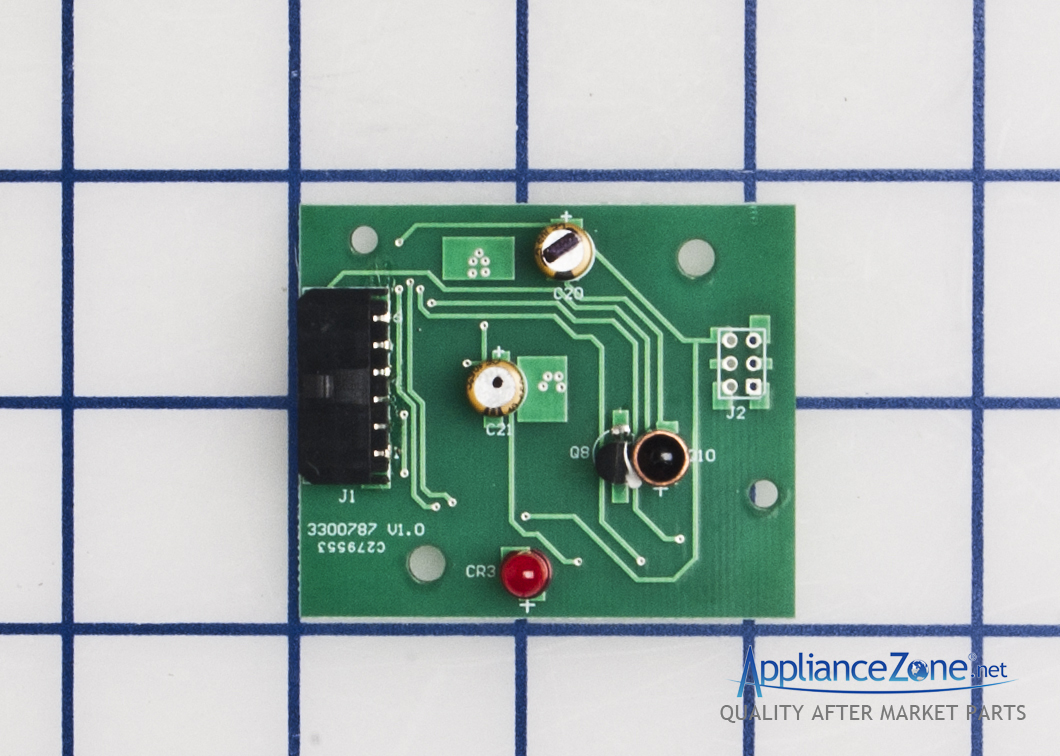 Scheda LED Controllo Livello Ghiaccio Per Frigo &ndash; Emettitore E Ricevitore &ndash; W10898445
