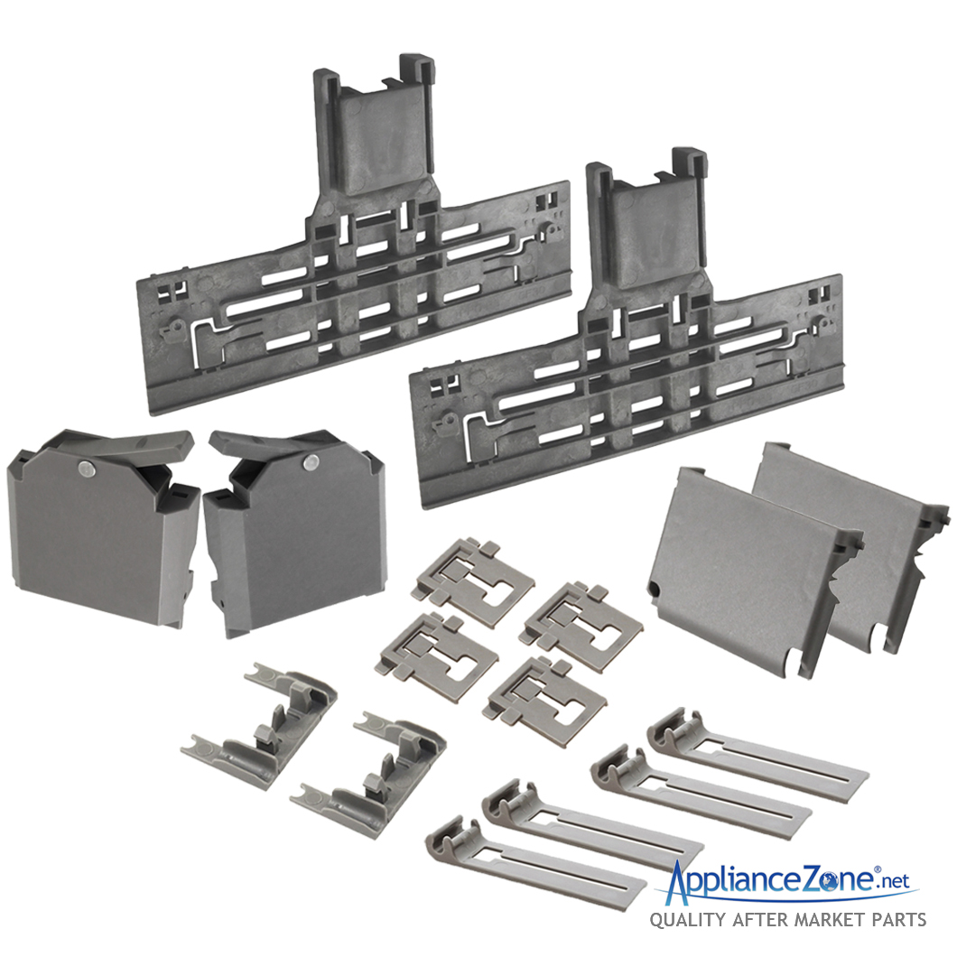Replacement W10546503 Dishwasher Rack Adjuster Complete Kit for