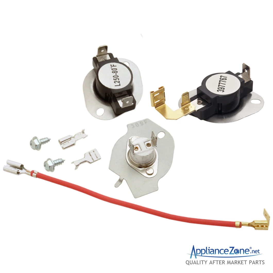 Replacement 279816 3977767 Dryer Thermostat Kit For Whirlpool