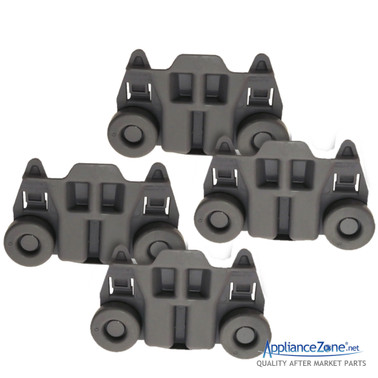Replacement W10195417 4PK Dishwasher Roller for Whirlpool / KitchenAid