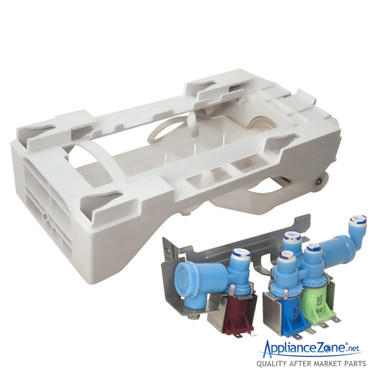 Replacement 243297609 242253002 Refrigerator Ice Maker & Valve Kit for Frigidaire